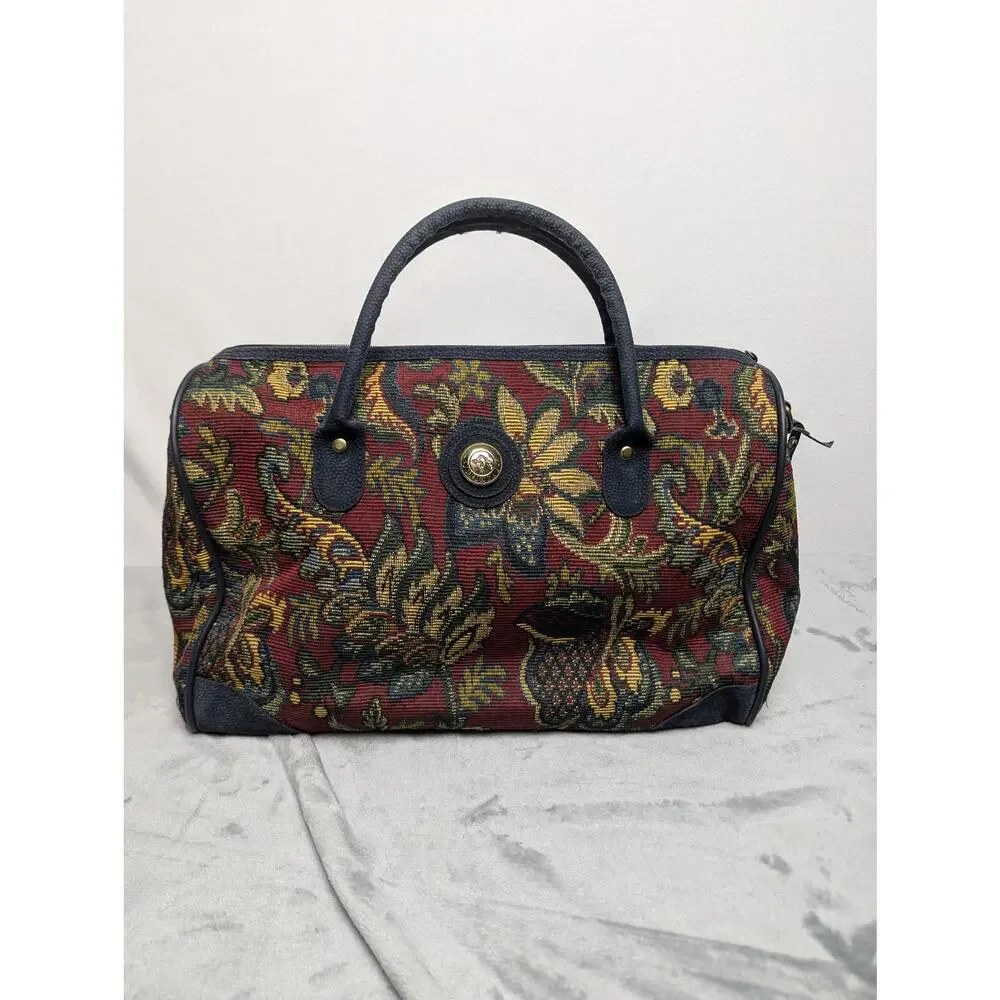 Vintage Jordache Tapestry Bag - Picture 1 of 15